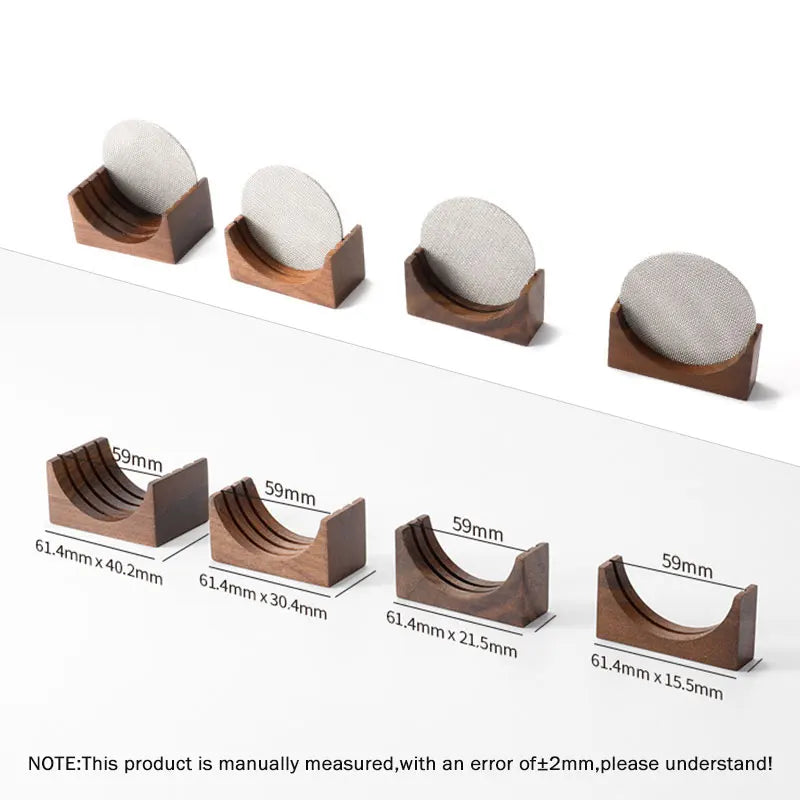 Afralia™ Coffee Filter Stand: Practical Wood Storage Rack for Filters and Screens
