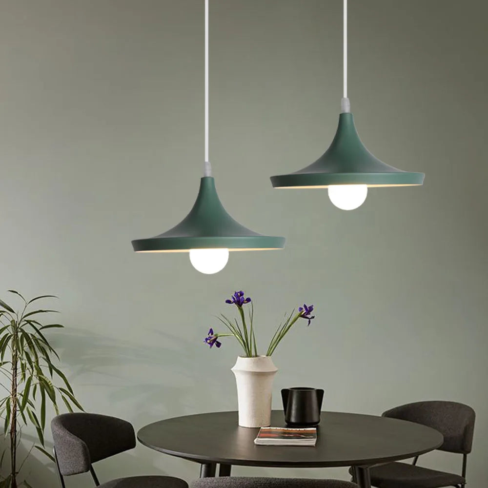Afralia™ Modern Wood Pendant Lights Nordic Hanging Lamps for Living Room and Bar