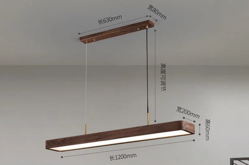 Afralia™ Classic Chinese Solid Wood Pendant Lights Copper Teahouse Bar Retro Lamps