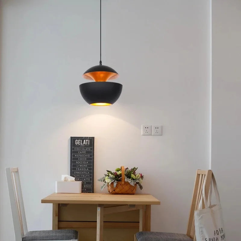 Afralia™ Modern Black & White Designer Chandelier Pendant Lights for Home Decor