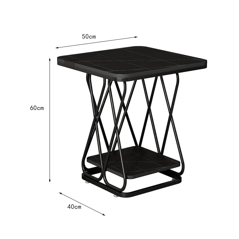 Afralia™ Modern Nordic Marble Coffee Table Luxury Living Room Furniture