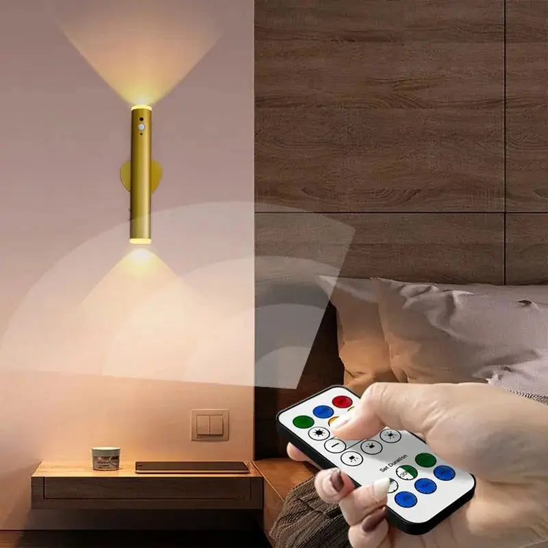 Afralia™ Magnetic Wall Lamp: Rechargeable, Wireless, USB, LED, Sensor, Modern.