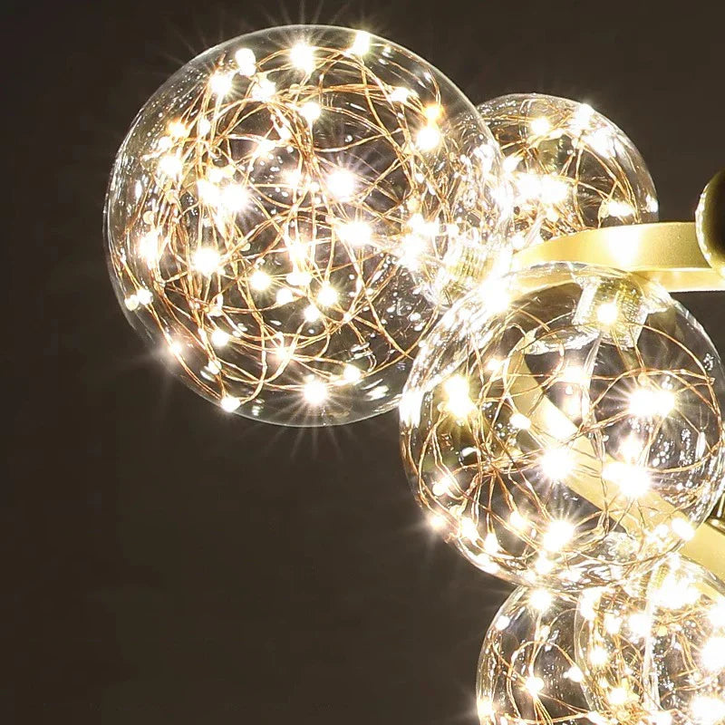 Afralia™ Crystal Chandelier: Modern Stair Pendant Lamp for Living Room, Interior Lighting