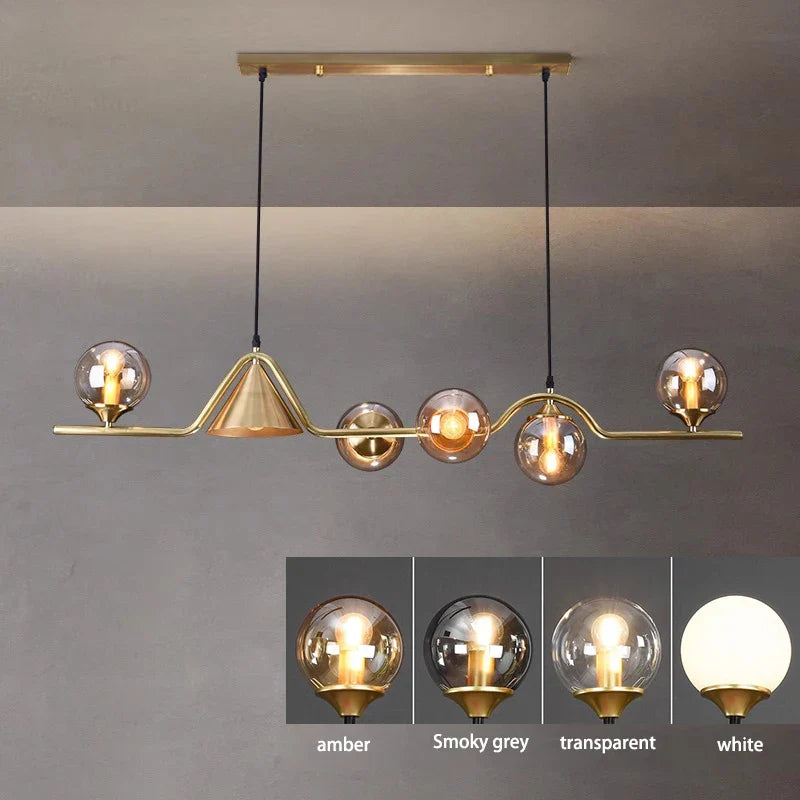 Afralia™ Nordic Dining Room Pendant Light Chandelier for Living Room