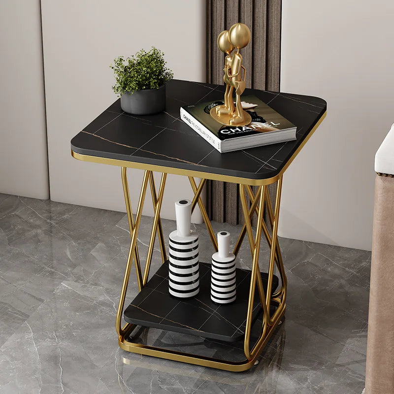 Afralia™ Modern Nordic Marble Coffee Table Luxury Living Room Furniture