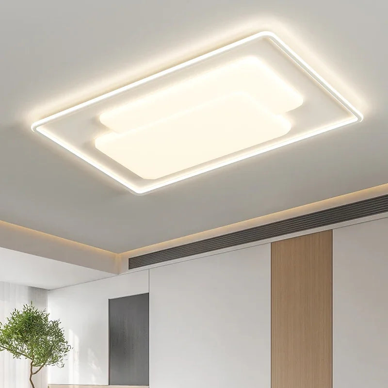 Afralia™ Nordic Minimalism Smart LED Ceiling Light for Modern Home Decor