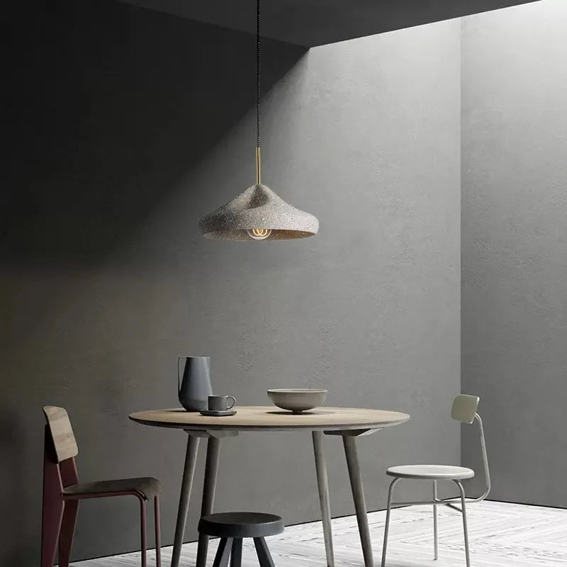 Afralia™ Nostalgic Industrial Pendant Lamp in Grey/Black for Bedroom, Coffee Shop, Bar Table