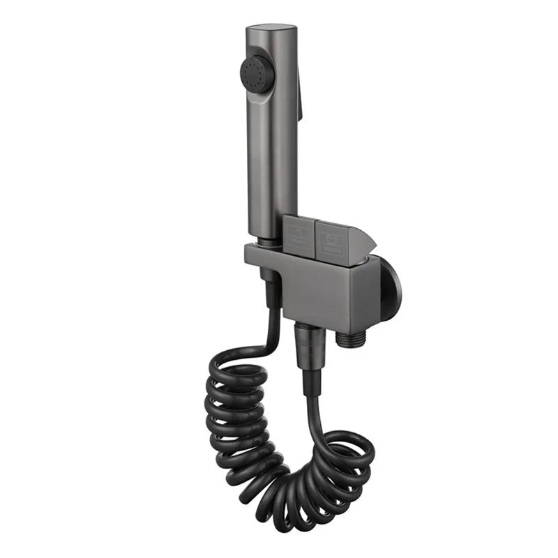 Afralia™ Copper Bidet Spray Gun Set for Hygienic Bathroom Cleaning
