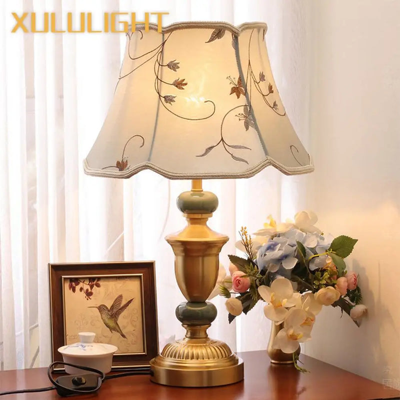 Afralia™ Retro Classic Metal Desk Lamp for Bedroom & Living Room LED Light Fixture