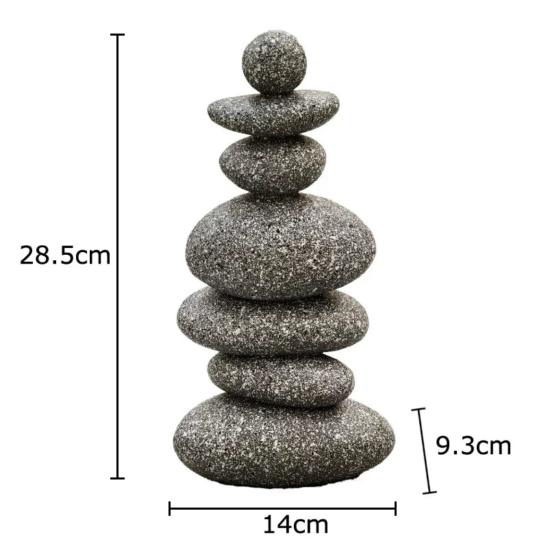 Afralia™ Stone Statue Desk Decoration Resin Sculpture Room Aesthetic Decor