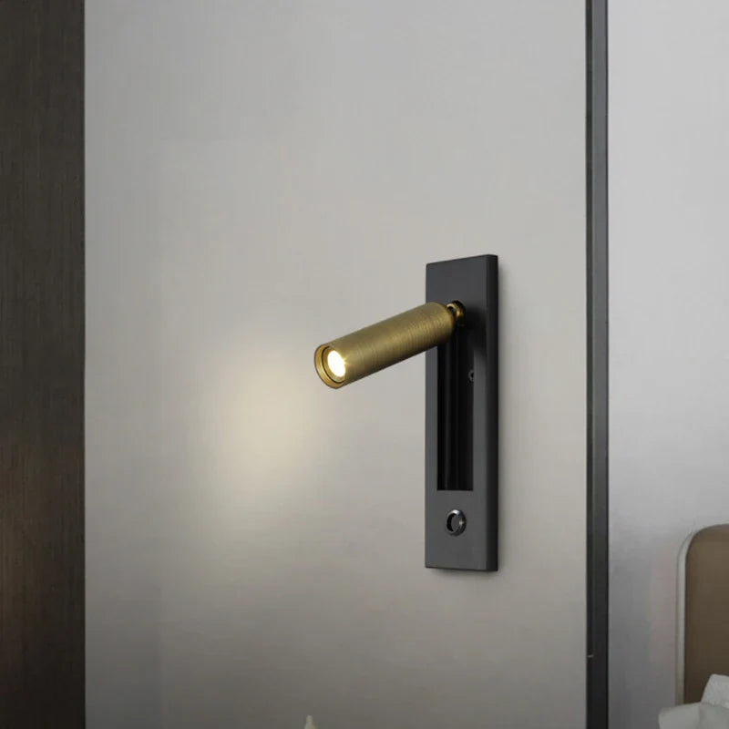 Afralia™ 3W LED Mounted Headboard Wall Light for Bedroom and Hotel