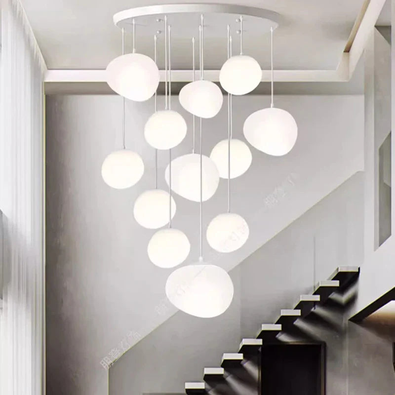 Afralia™ Modern LED Chandeliers for Living Room & Dining Room Lighting