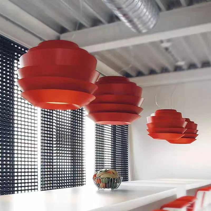 Afralia™ Le Soleil Pendant Lamp: Nordic Style Retro Decor Light for Home, Bedside, or Restaurant