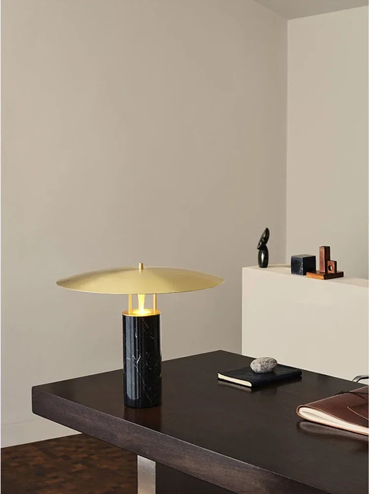 Afralia™ Marble Table Lamp - Modern Minimalist Nordic Design for Home, Hotel, and Office