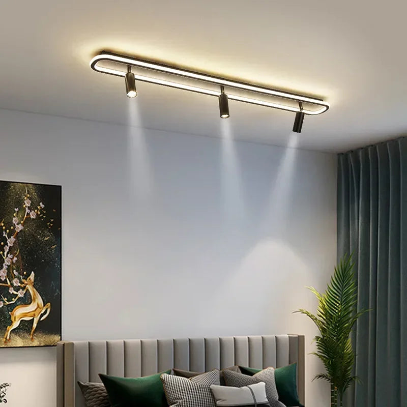 Afralia™ Modern LED Ceiling Lamp for Home Decor Indoor Light Fixture