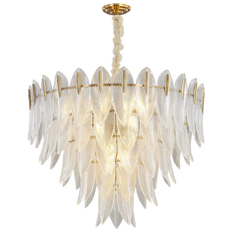 Afralia™ Post-Modern Light Luxury Chandelier for Living Room, Dining Room, and Bedroom
