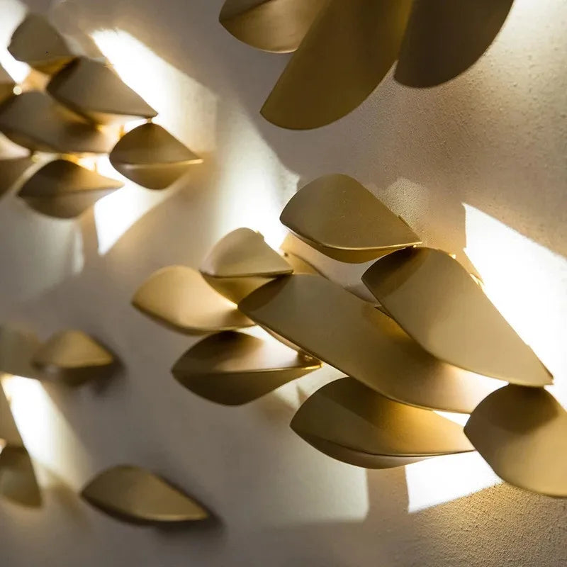 Afralia™ Modern LED Wall Lamp for Living Room Bedroom Aisle Stair Background Wall Decor