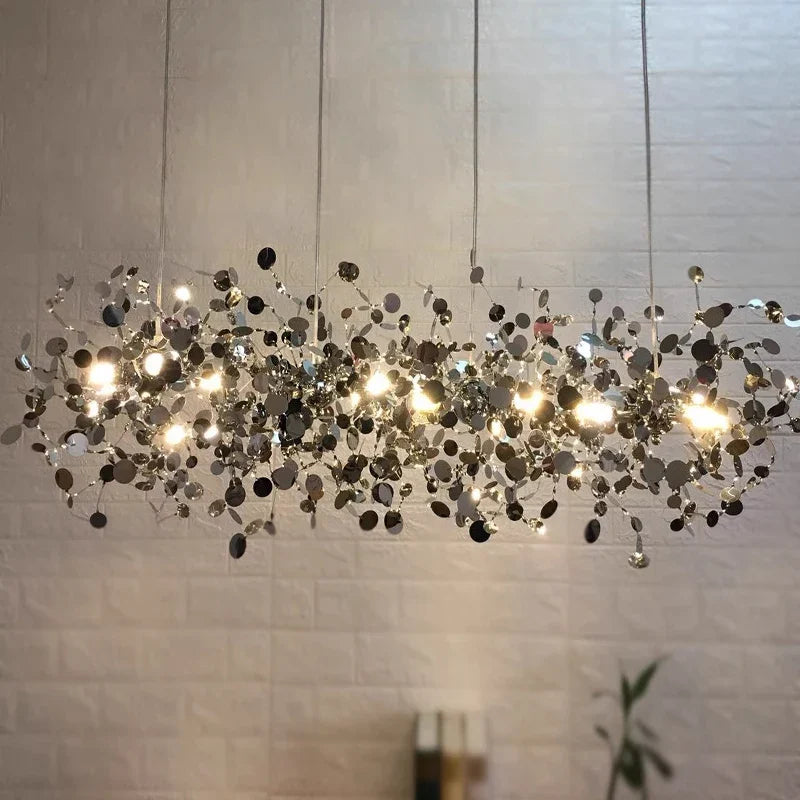 Afralia™ Modern Luxury Ceiling Chandelier for Home Interior Lighting