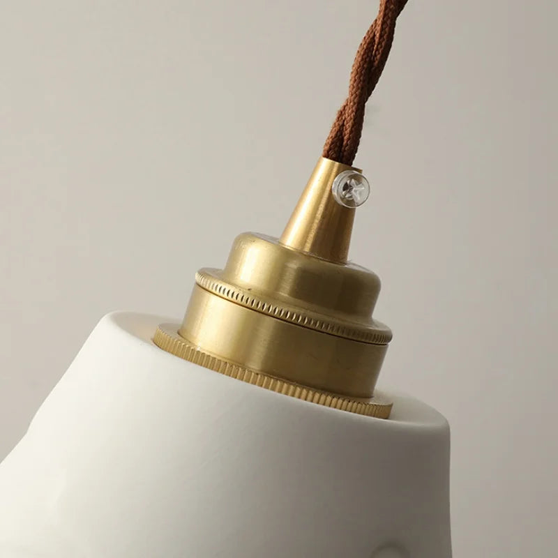 Afralia™ Ceramic LED Pendant Lamp: Adjustable Modern Hanging Light for Kitchen, Dining Room, Bar