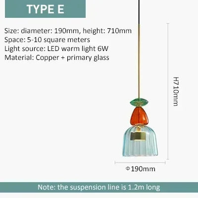 Afralia™ Glass Pendant Lights for Kitchen Dining Room Island Chandeliers