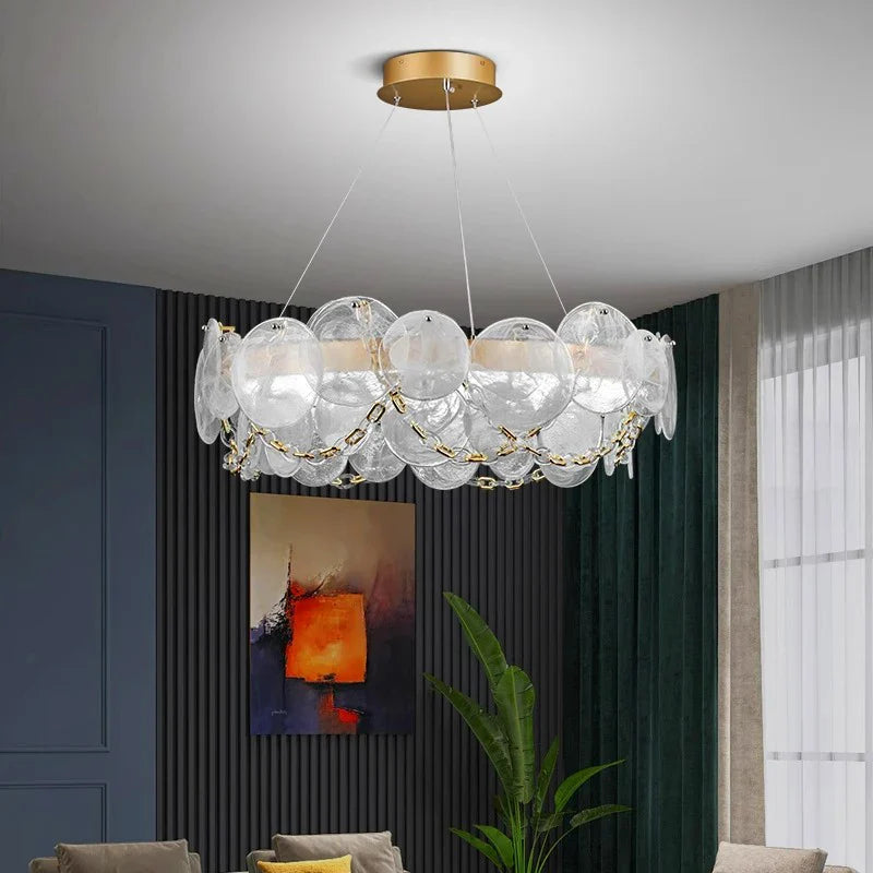 Afralia™ Nordic LED Pendant Chandelier for Cozy Bedroom Decor