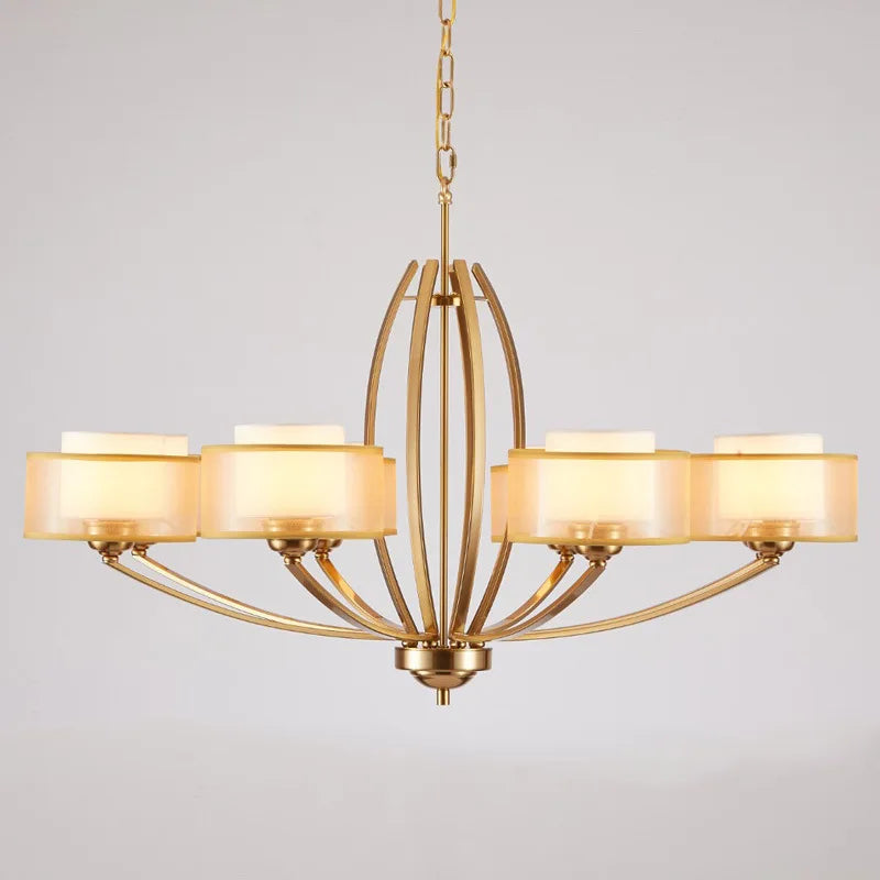 Afralia™ Modern Luxury LED Chandelier for Living Room Decor