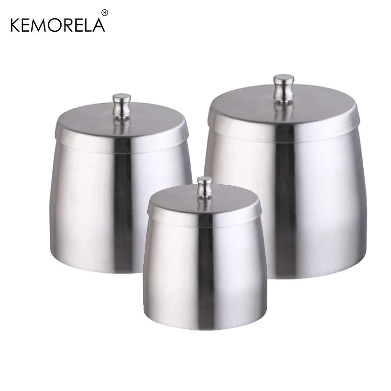 Afralia™ Stainless Steel Ashtray with Lid - Windproof Cigar Ash Holder