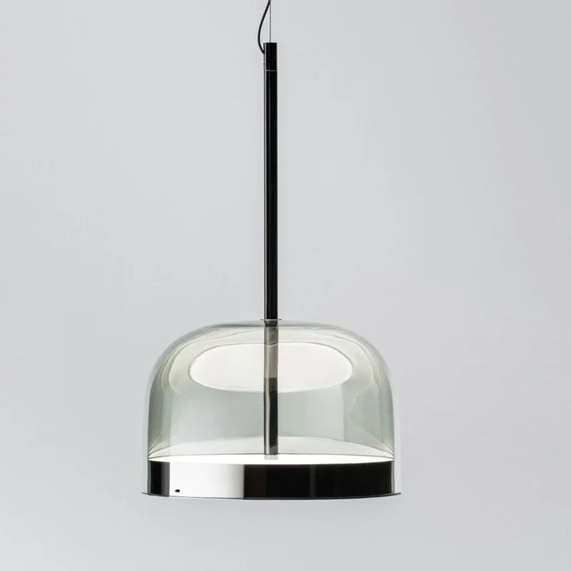 Afralia™ Modern Nordic Glass Pendant Lamp LED Hanging Light for Dining Room, Bedroom, Living Room