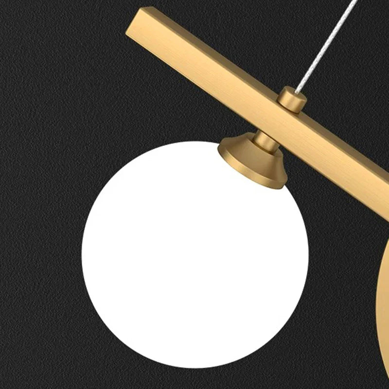 Afralia™ Elegant Chandelier Dining Room Pendant Light Ceiling Fixture for Salon Home Décor