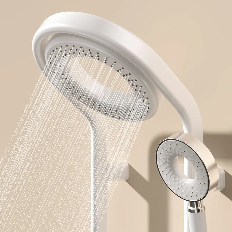 Afralia™ Electric Showerhead Knobs Column Faucet Set for Bathroom Bathtub System