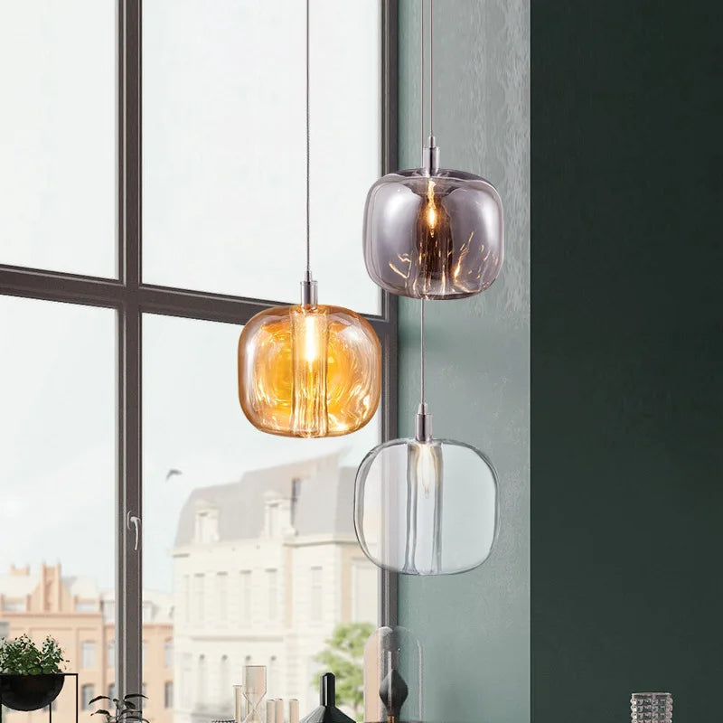 Afralia™ Light Luxury Crystal Pendant Lights for Bedroom and Bar