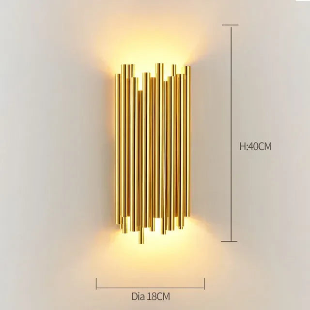 Afralia™ LED Wall Lamps: Modern Indoor Decor for Bedroom, Living Room, Study, Corridor & Aisle