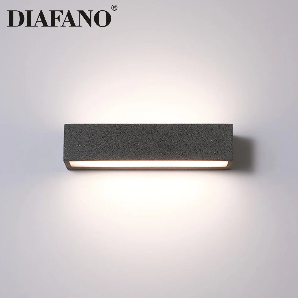 Afralia™ Retro Japanese Nordic Wall Lamp for Foyer Bedroom Decor