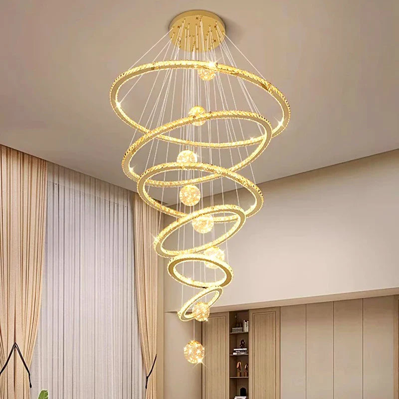 Afralia™ Modern Indoor Pendant Light Chandelier for Dining Room and Living Room