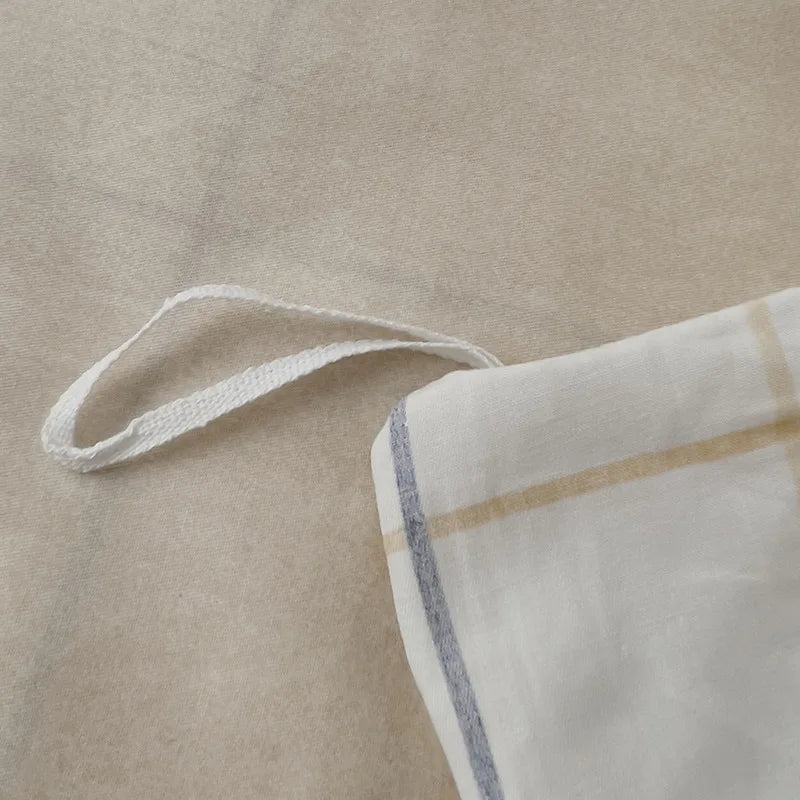 Afralia™ 100% Cotton Geometric Printed Bed Set - Single Queen Size Bedding