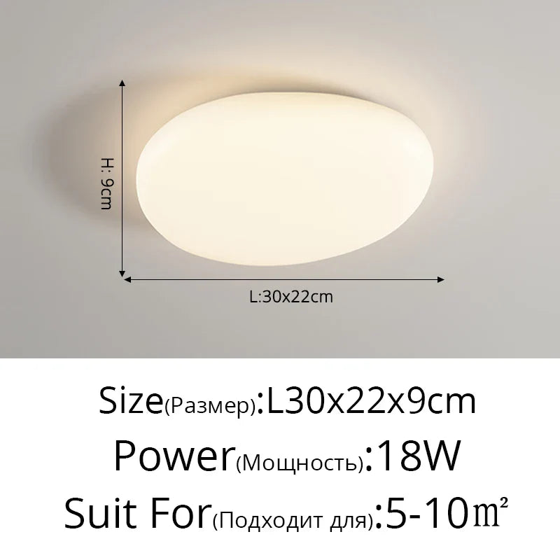 Afralia™ Kids LED Ceiling Light Dimmable for Bedroom & Living Room