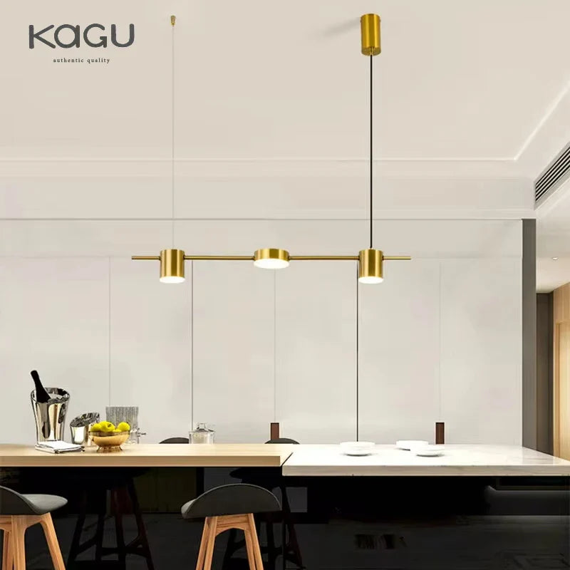 Afralia™ Dimmable LED Ceiling Chandelier for Living Room, Dining, Kitchen - Modern Hanging Light