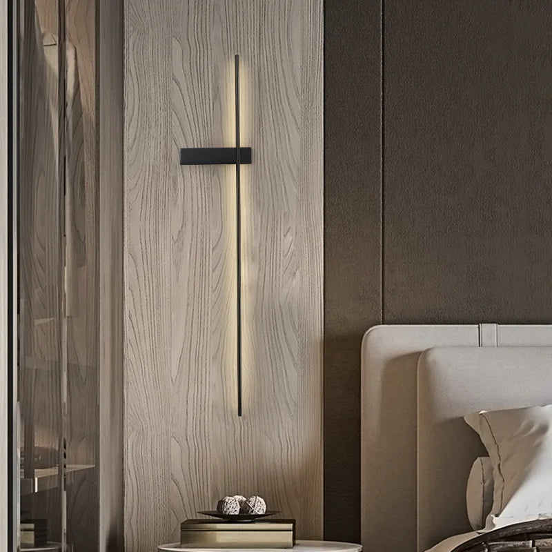 Afralia™ Copper Wall Lamp: Modern Minimalist Sconce for Living Room and Bedroom