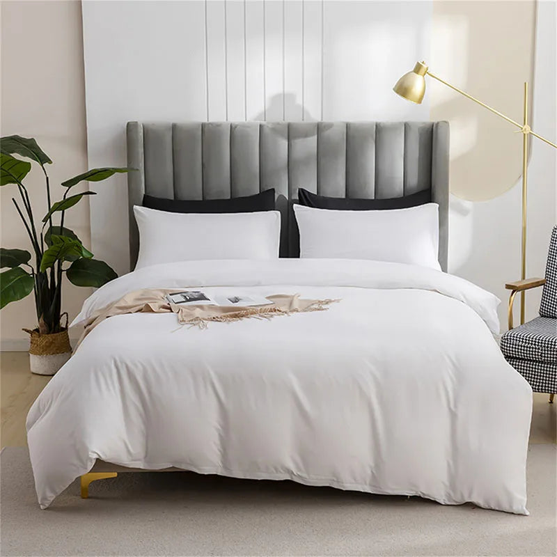 Afralia™ Brushed Duvet Cover Set | Soft Skin-Friendly Bedding | Full Queen King Twin Sizes