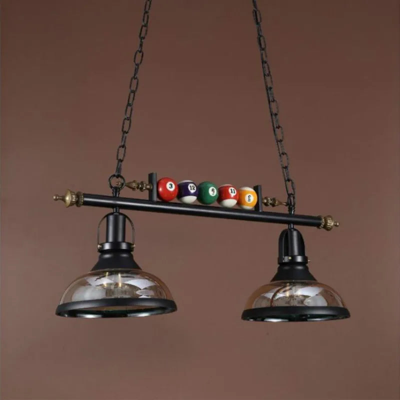 Afralia™ Nordic Billiard Table Pendant Lamp Retro Industrial Lights for Home, Restaurant, Bar, Cafe