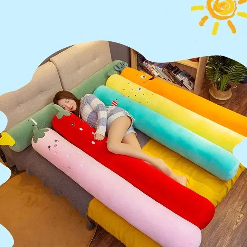 Afralia™ Comfort Long Body Pillow for Side Sleeping & Pregnancy Support