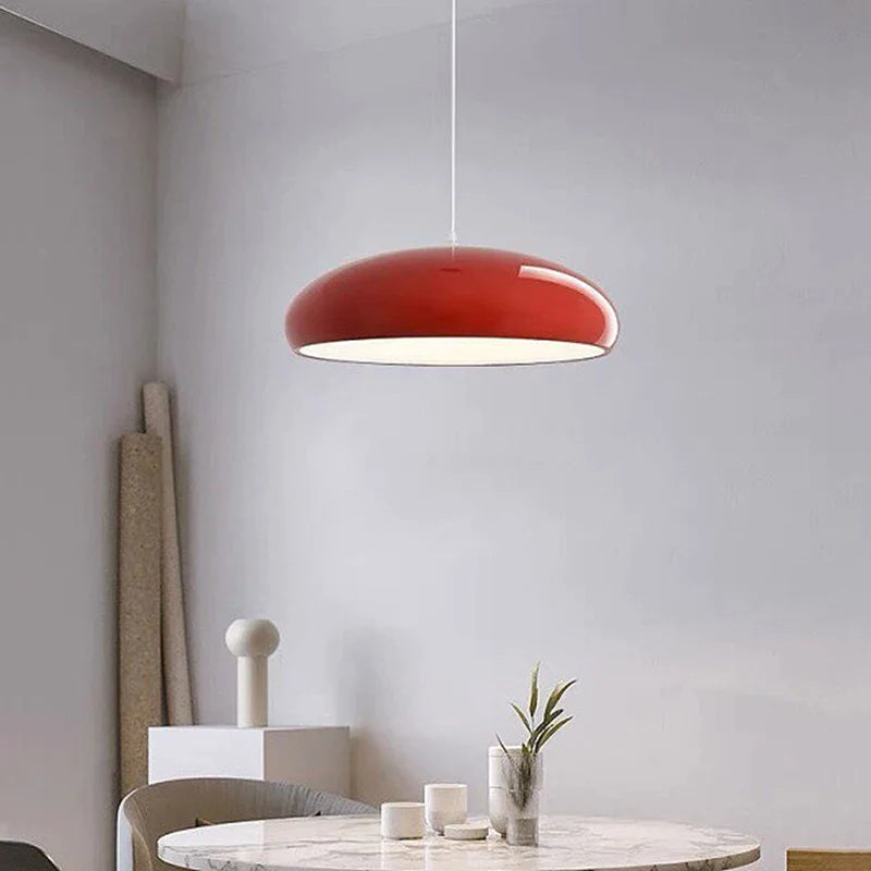 Afralia™ Round Nordic LED Pendant Light 35/45/60CM for Living Dining Caffee Home Lighting