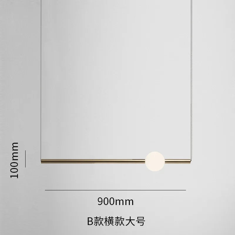Afralia™ Minimalist Glass Chandelier Collection