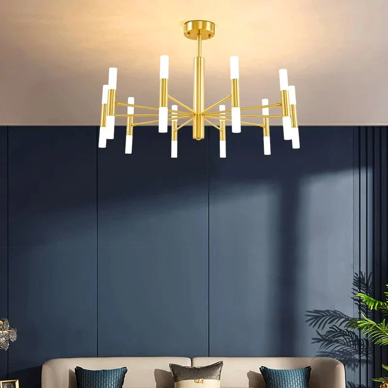 Afralia™ Modern LED Pendant Chandelier for Dining Room Ceiling Lighting