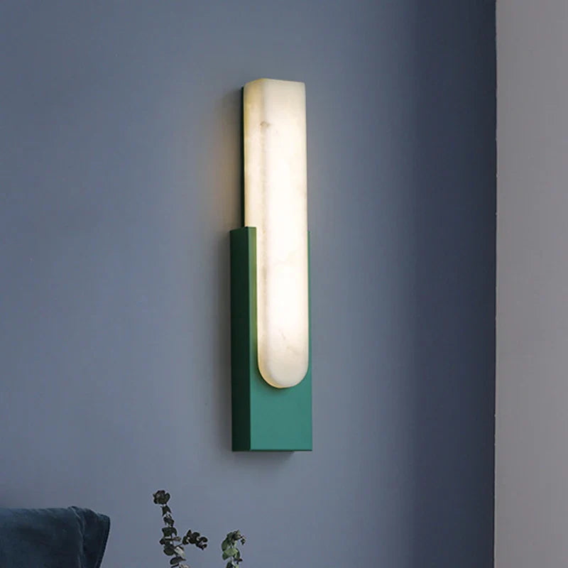 Afralia™ Marble Wall Lamp: Golden Luxury Home Decor Sconce for Living Room, Bedroom, Hotel