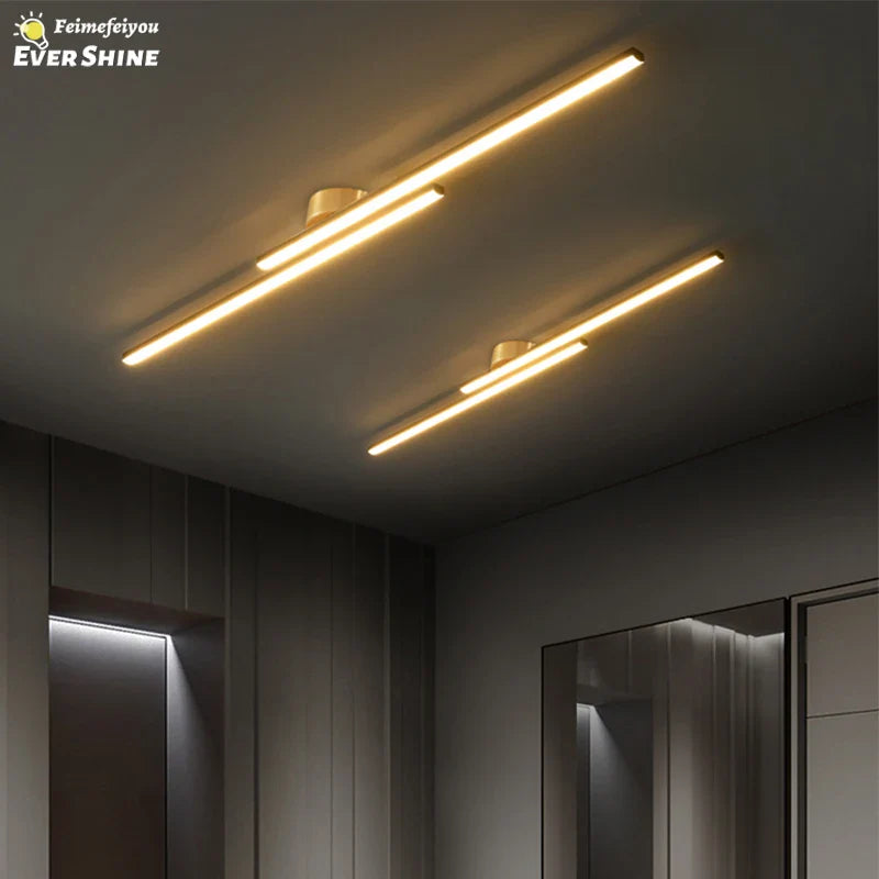 Afralia™ Modern LED Ceiling Lamp for Bedroom & Living Room Lighting