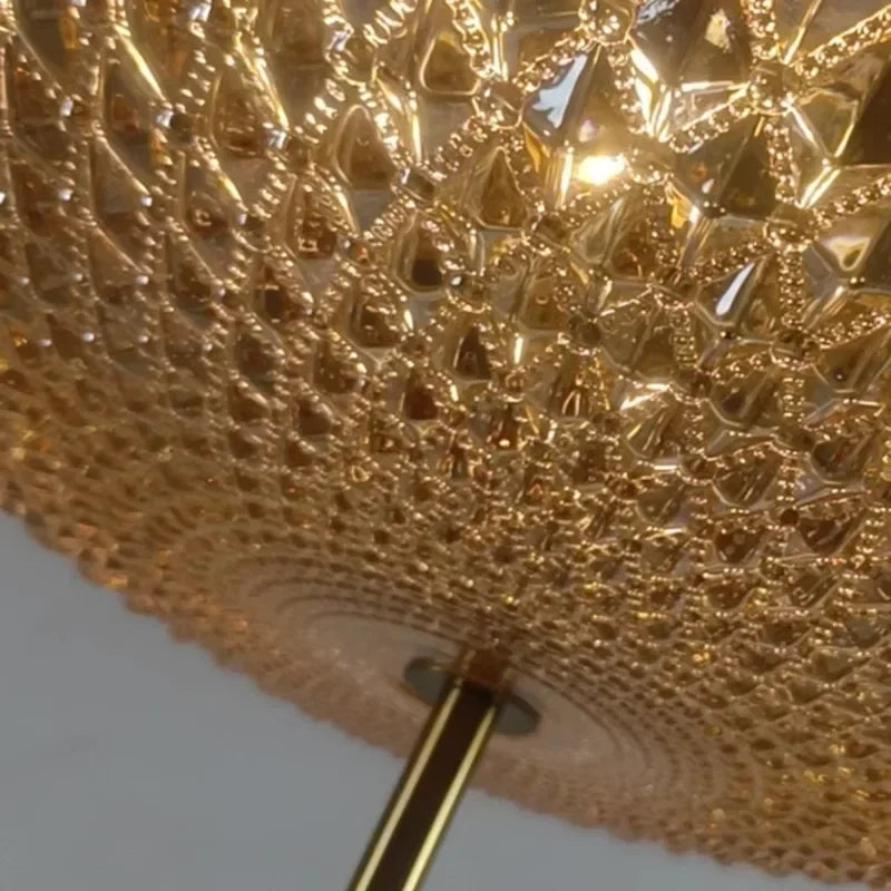 Afralia™ Mid Century Glass Pendant Light for Kitchen Dining Decor