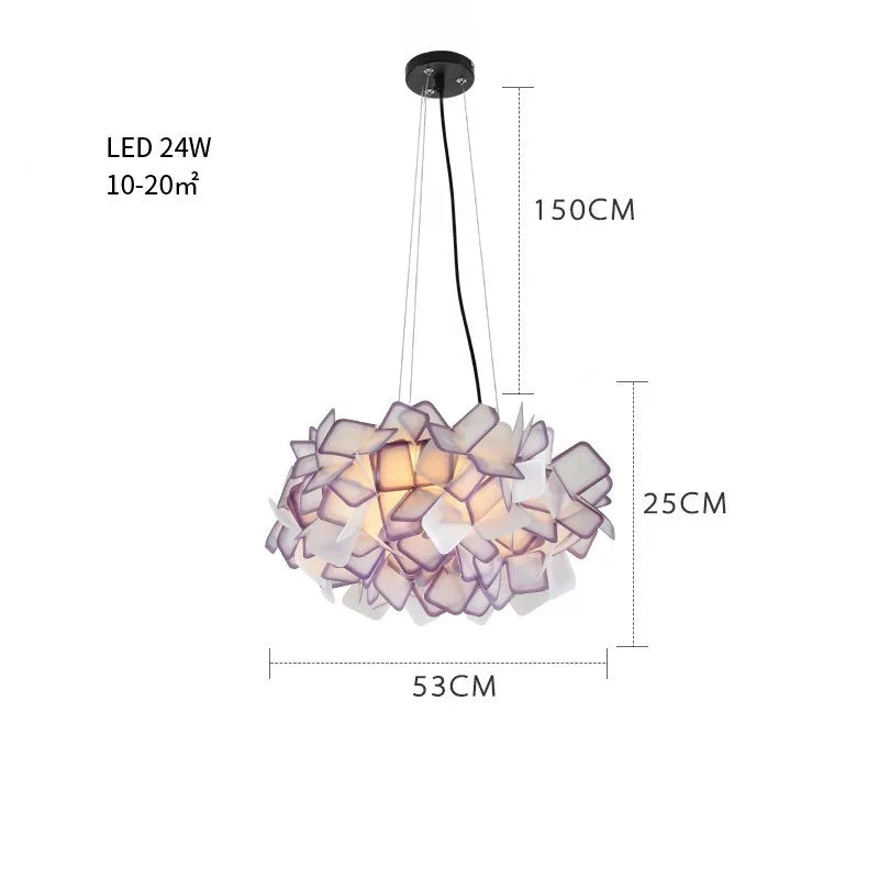 Afralia™ Clizia LED Chandelier - New Design Acrylic Suspended Bedroom Cafe Lights
