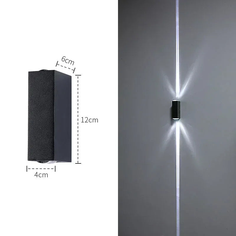 Afralia™ Aluminum Waterproof Porch Spot Wall Lamp: High Power Indoor Outdoor Light