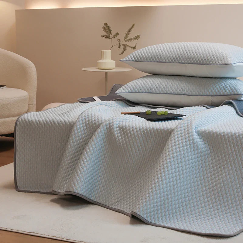 Afralia™ Ice Bean Bed Sheet Set - Premium Cooling Sleep Mat for Ultra-Comfortable Sleep